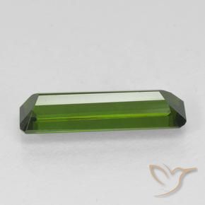 Tourmaline Gemstone in 12.6 x 3.8 mm Size for Sale, Tourmaline Stone in Dark Green Color