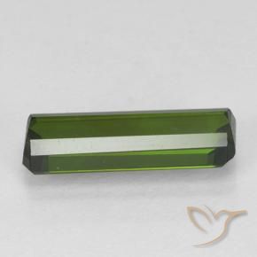 Tourmaline Gemstone in 11.6 x 3.7 mm Size for Sale, Tourmaline Stone in Deep Green Color