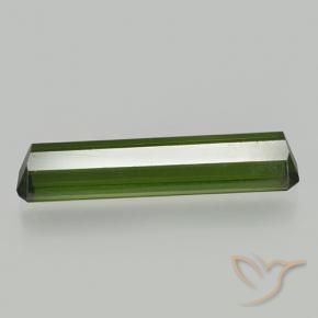 Tourmaline Gemstone in 16.5 x 3.7 mm Size for Sale, Tourmaline Stone in Dark Green Color