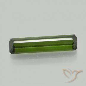 Tourmaline Gemstone in 15.9 x 4.1 mm Size for Sale, Tourmaline Stone in Dark Green Color