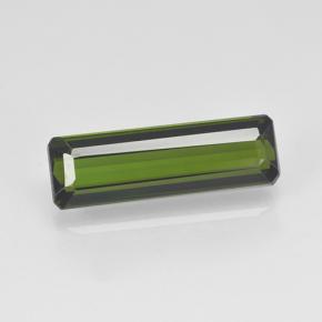 Seaweed Green Tourmaline Gem - 1.6ct Octagon Step Cut (ID: 502124)