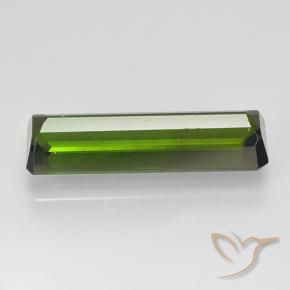 Tourmaline Gemstone in 15.7 x 5 mm Size for Sale, Tourmaline Stone in Seaweed Green Color