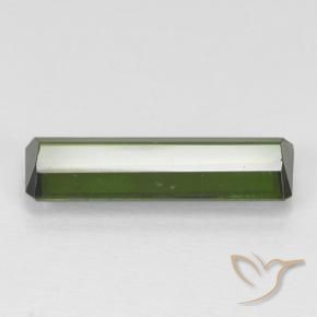Tourmaline Gemstone in 13.2 x 4.2 mm Size for Sale, Tourmaline Stone in Earthy Green Color