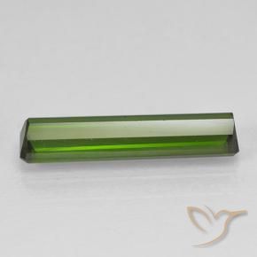 Tourmaline Gemstone in 16.4 x 3.8 mm Size for Sale, Tourmaline Stone in Seaweed Green Color