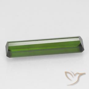 Tourmaline Gemstone in 16.5 x 4 mm Size for Sale, Tourmaline Stone in Seaweed Green Color