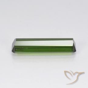 Tourmaline Gemstone in 15.9 x 4.6 mm Size for Sale, Tourmaline Stone in Seaweed Green Color