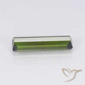 Tourmaline Gemstone in 13.5 x 3.8 mm Size for Sale, Tourmaline Stone in Dark Green Color