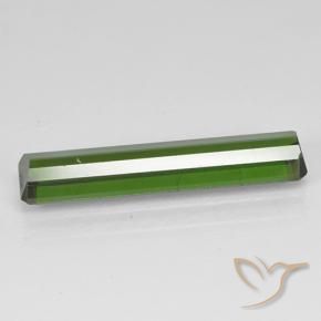 Tourmaline Gemstone in 19.7 x 4.5 mm Size for Sale, Tourmaline Stone in Dark Green Color