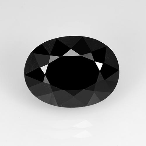 6.8ct Oval Facet Black Tourmaline Gem for sale 6.8ct Oval Facet Black Tourmaline Gem (ID: 505247)