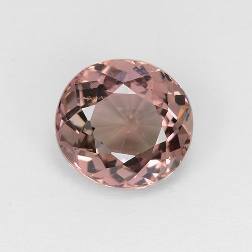 Medium Pink Турмалин Камень - 2.3ct Фасетный Овал (ID: 505361)