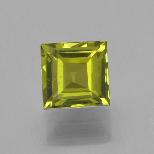 Lemon Yellow Tourmaline Gem - 0.4ct Square Step-Cut (ID: 505367)