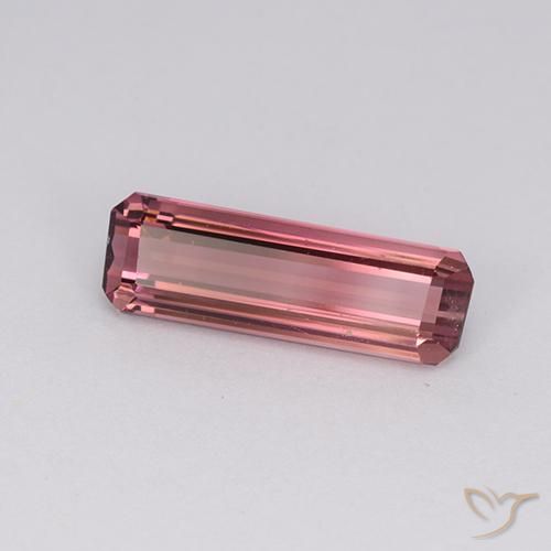 2.18 ct Pink Tourmaline Stone, Natural Tourmaline in Octagon Step Cut Shape for Sale