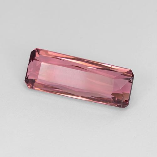 Medium Pink Turmalin Edelstein - 4.1ct Oktagon Scheren Schliff (ID: 508548)
