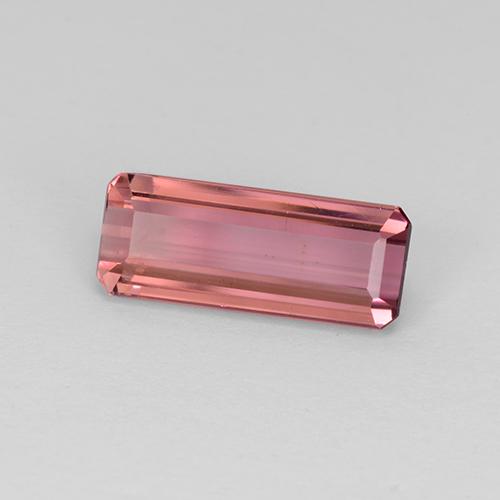 Rosewood Pink Turmalin Edelstein - 2ct Octagon Stufenschliff (ID: 508552)