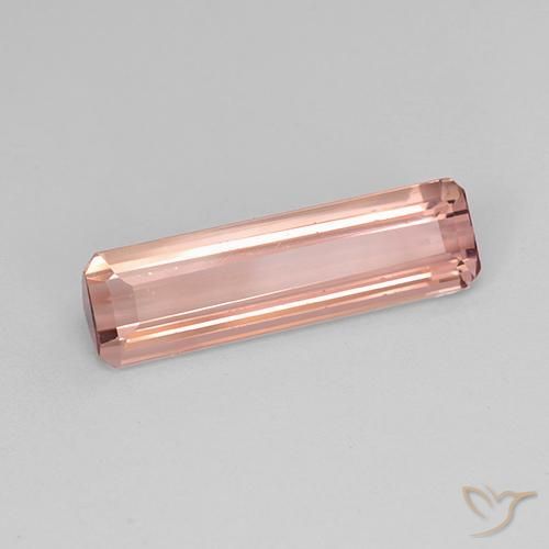 Tormalina Taglio ottagonale da 2,89 ct dal Mozambico, dimensione 16,5 x 4,8mm, purezza VVS-VS, pietra preziosa naturale non trattati, Tormalina 1pc in colore Bi-Colore, durezza Mohs di 7 - 7,5 adatto per gioielli da indossare ogni giorno, Pietra zodiacale Bilancia, Photo A