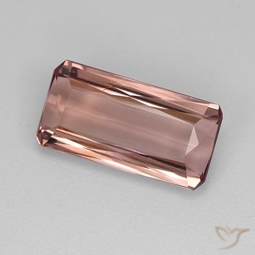2.57 ct Pink Tourmaline Stone, Natural Tourmaline in Octagon / Scissor Cut Shape for Sale