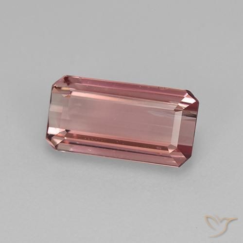1.61 ct Pink Tourmaline Stone, Natural Tourmaline in Octagon Step Cut Shape for Sale