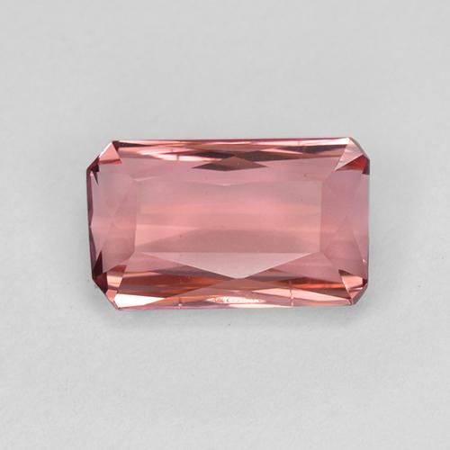 Светло-розовый Турмалин Камень - 1.3ct Огранка Октагон / Ножницы (ID: 512176)