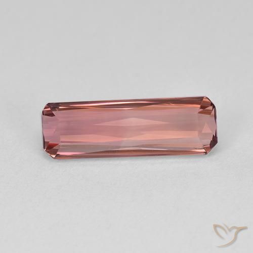 1.84ct Natural Intense Pink Tourmaline, Emerald Cut, VVS-VS