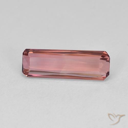 1.84 ct Pink Tourmaline Stone, Natural Tourmaline in Octagon / Scissor Cut Shape for Sale