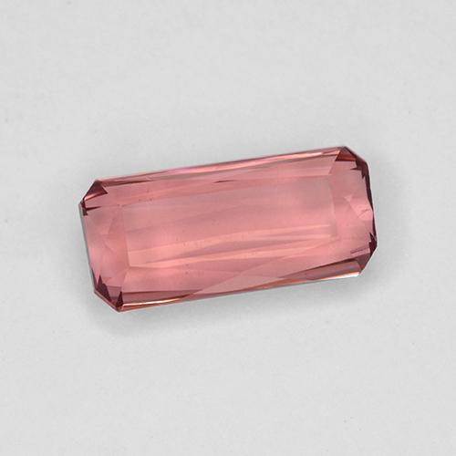 Orange Pink Tourmaline Gem - 1.6ct Octagon / Scissor Cut (ID: 512182)
