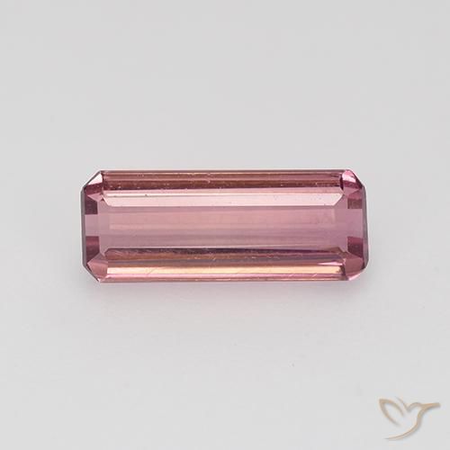 1.06ct Natural Light Pink   Bubblegum Tourmaline, Emerald Cut, VVS