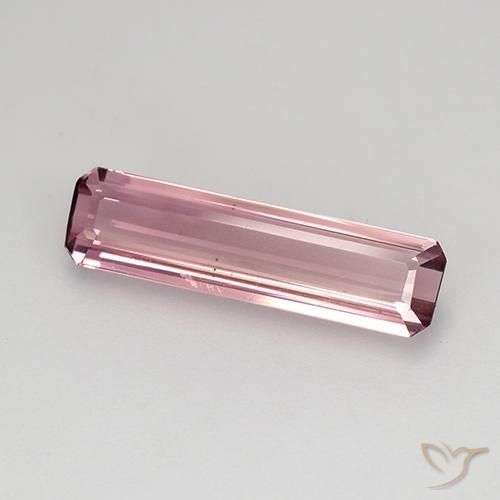 1.94 ct Pink Tourmaline Stone, Natural Tourmaline in Octagon Step Cut Shape for Sale