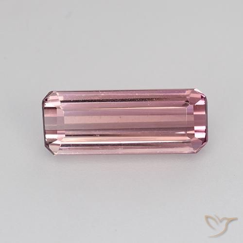 1.63ct Natural Purple Pink Tourmaline, Emerald Cut, VVS