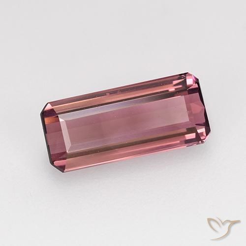 1.61 ct Pink Tourmaline Stone, Natural Tourmaline in Octagon Step Cut Shape for Sale