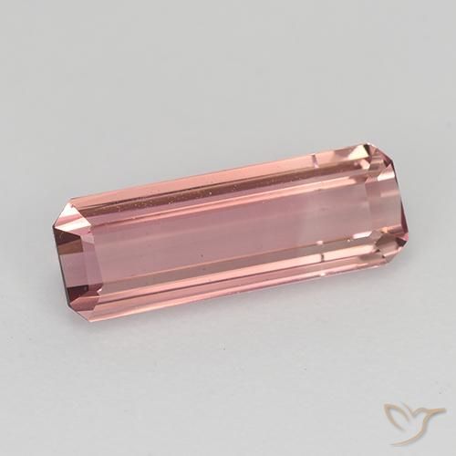 1.64 ct Pink Tourmaline Stone, Natural Tourmaline in Octagon Step Cut Shape for Sale