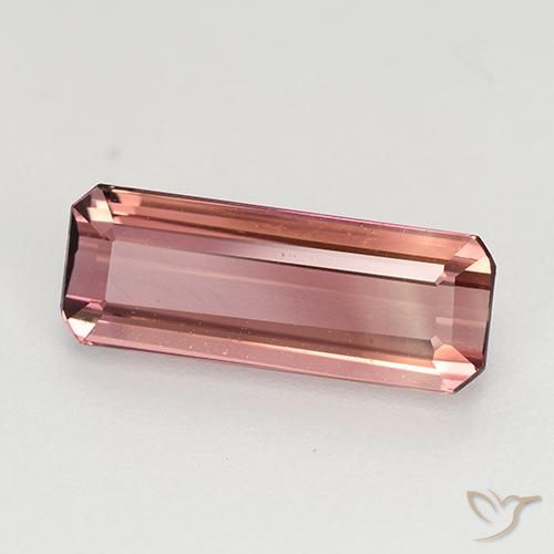 1.65 ct Pink Tourmaline Stone, Natural Tourmaline in Octagon Step Cut Shape for Sale