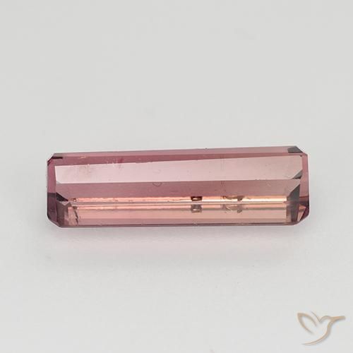 Tourmaline Gemstone in 11.7 x 4.1 mm Size for Sale, Tourmaline Stone in Orange Pink Color