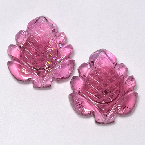 Uva Turmalina Gema - 4.2ct Hoja tallada (ID: 521262)