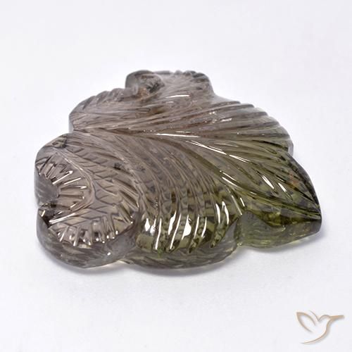 Tourmaline Gemstone in 29.7 x 27.3 mm Size for Sale, Tourmaline Stone in Bi-color Color