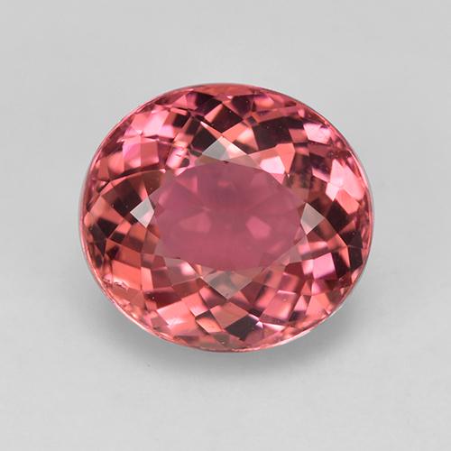 Fruit Punch Red Турмалин Камень - 2.1ct Овальная Португальская Огранка (ID: 521713)
