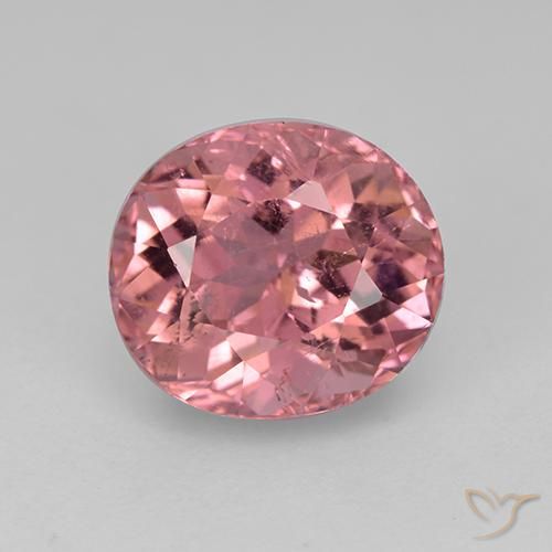 2.40ct Natural Rose Pink Tourmaline, Oval, VS