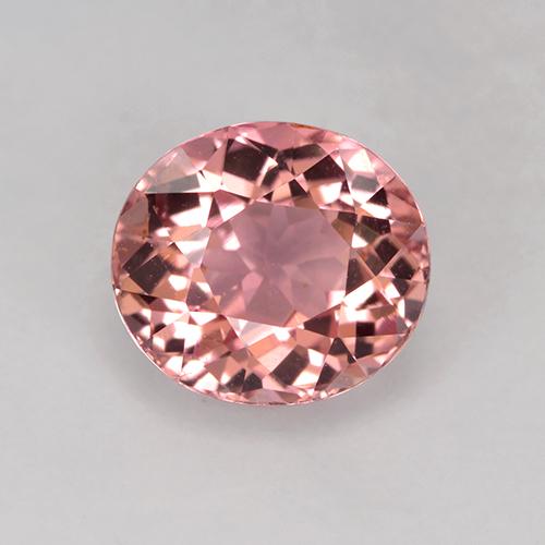 Bubblegum Pink Turmalin Edelstein - 1.8ct Oval facettiert (ID: 523198)