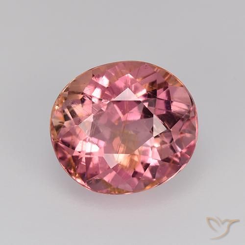 Rosado medio Turmalina Gema - 2.1ct Forma ovalada (ID: 523858)