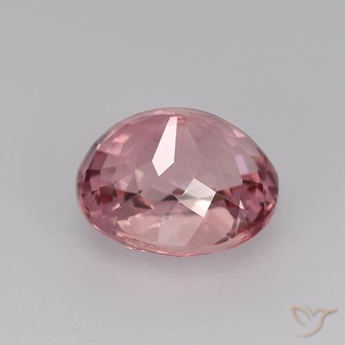 Tourmaline Gemstone in 8.2 x 7.3 mm Size for Sale, Tourmaline Stone in Light Pink   Bubblegum Color