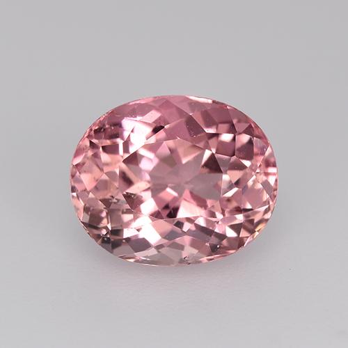 hellrosa Turmalin Edelstein - 2.2ct Oval facettiert (ID: 523864)
