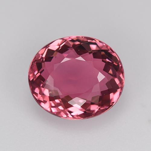 Fruit Punch Red Турмалин Камень - 2.2ct Овальная Португальская Огранка (ID: 523866)