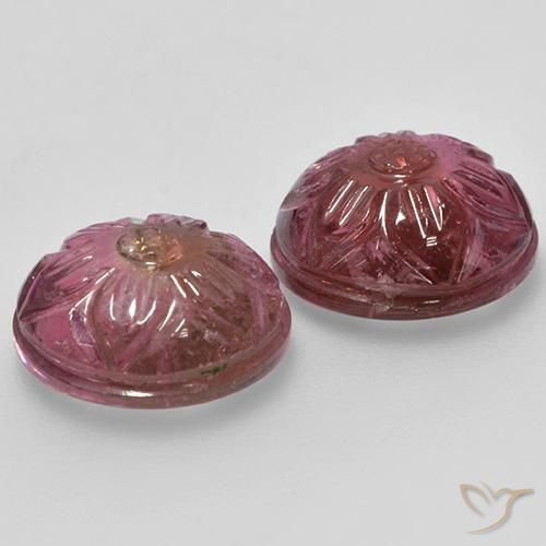 Tourmaline Gemstones in 12.1 x 5.8 mm Size for Sale, Tourmaline Stones in Dark Pink Color
