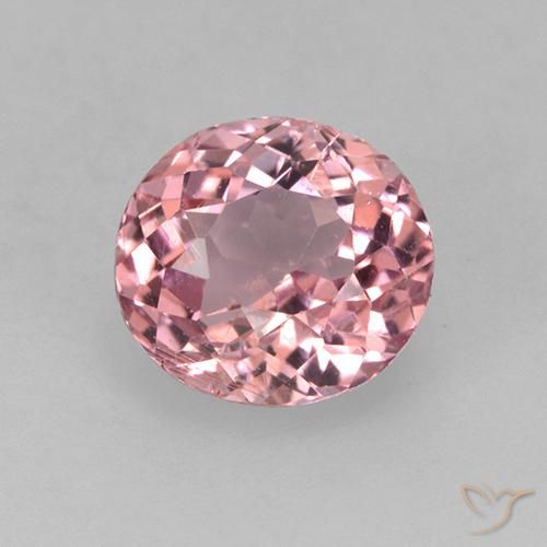 1.35ct Natural Light Pink   Bubblegum Tourmaline, Oval, VS
