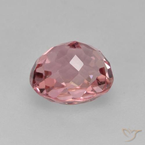 Tourmaline Gemstone in 6.7 x 6.1 mm Size for Sale, Tourmaline Stone in Light Pink   Bubblegum Color
