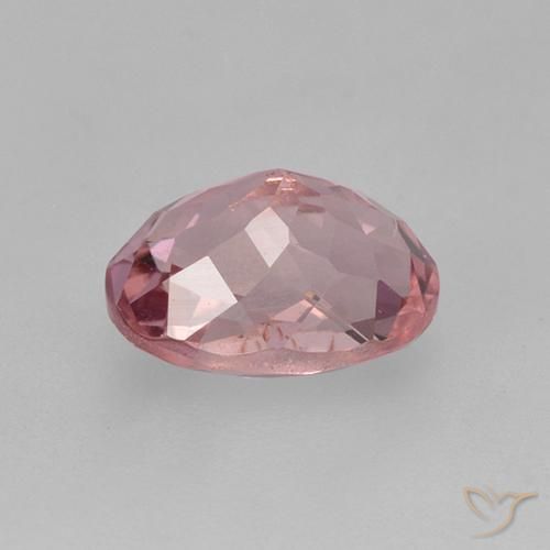 Tourmaline Gemstone in 7.6 x 5.7 mm Size for Sale, Tourmaline Stone in Intense Pink Color
