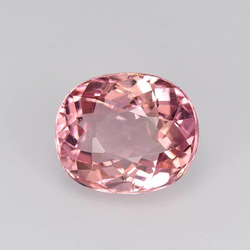 Rosado intenso Turmalina Gema - 1.9ct Forma ovalada (ID: 525162)