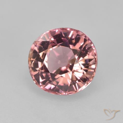 1.48 ct Pink Tourmaline Stone, Natural Tourmaline in Oval Facet Shape for Sale