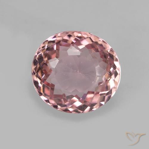 1.61ct Natural Light Pink Tourmaline, Oval, VVS-VS
