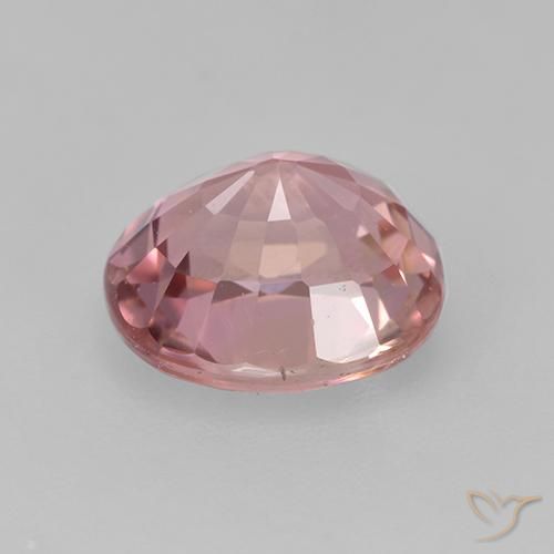 Tourmaline Gemstone in 7.5 x 6.9 mm Size for Sale, Tourmaline Stone in Deep Pink Color