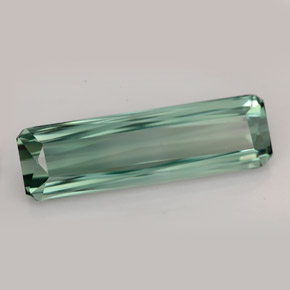 14.80 ct Green Tourmaline Gemstone, Tourmaline Gem in Octagon / Scissor Cut Shape for Sale.